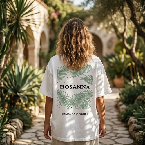 Hosanna — Palms and Praise Tee