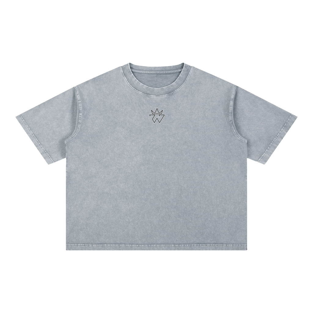Free Indeed Oversized Tee — John 8:36 | Mineral Wash Heavyweight