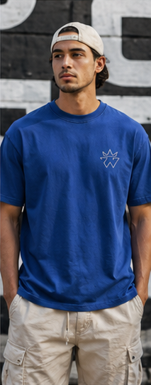 Lion and the Lamb Oversized Tee — Revelation 5:5-6 | Mineral Wash Heavyweight
