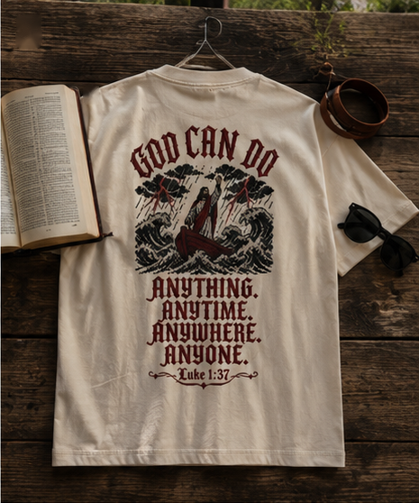 GOD CAN DO — Anything. Anytime. Anywhere. Anyone. | Luke 1:37