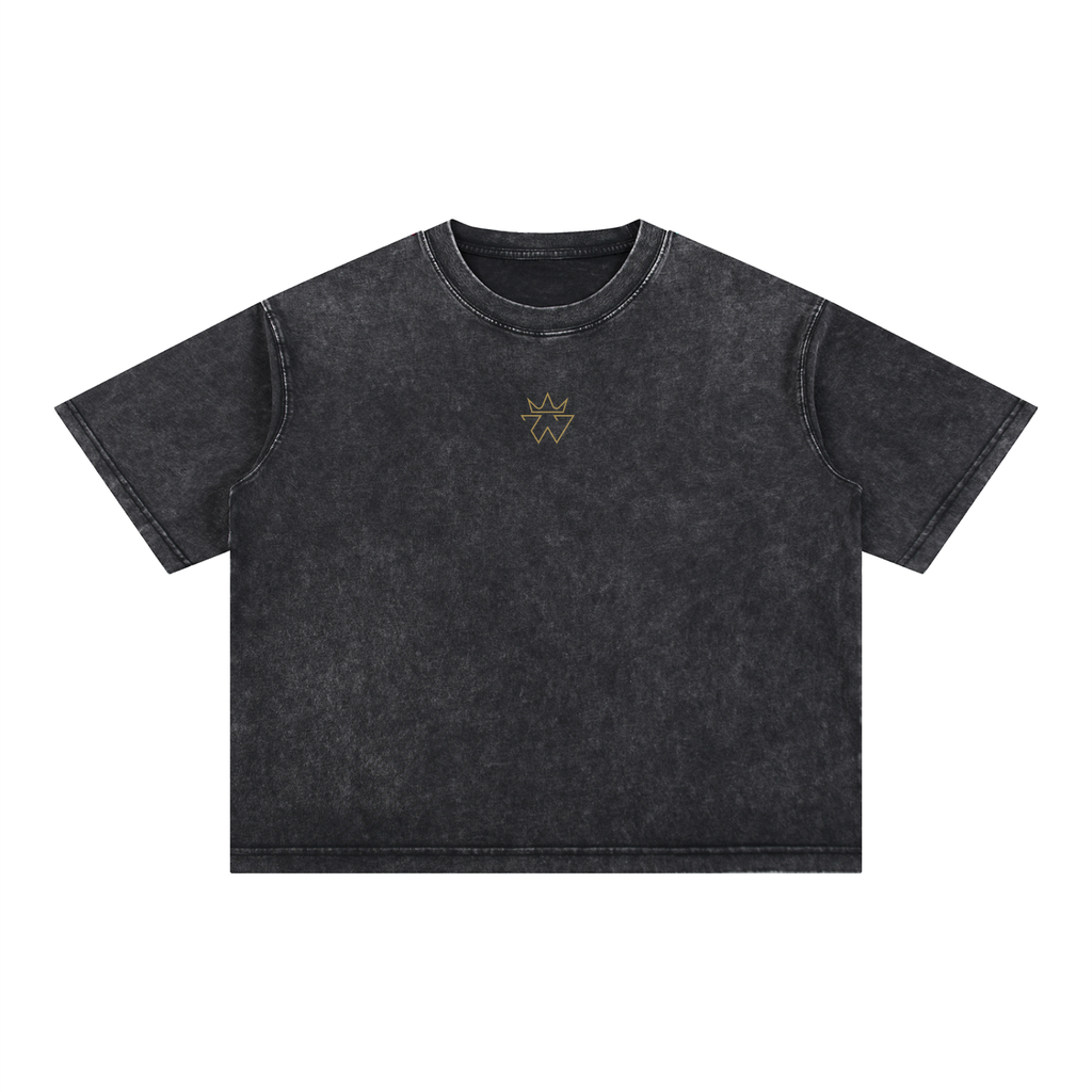 God Can't Lie Oversized Tee — Hebrews 6:18 | Mineral Wash Heavyweight