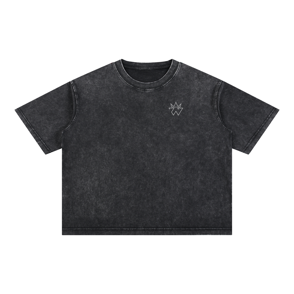 Lion and the Lamb Oversized Tee — Revelation 5:5-6 | Mineral Wash Heavyweight