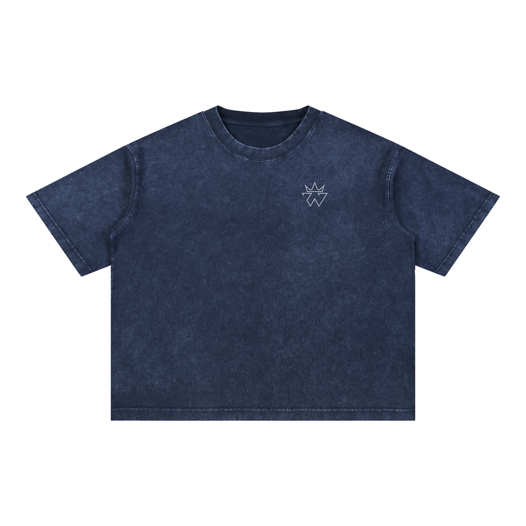 Lion and the Lamb Oversized Tee — Revelation 5:5-6 | Mineral Wash Heavyweight