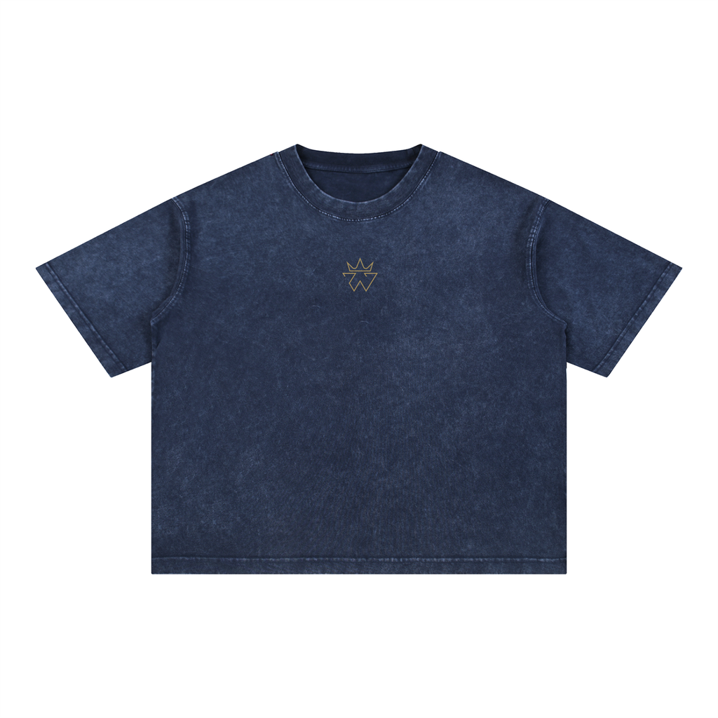 God Can't Lie Oversized Tee — Hebrews 6:18 | Mineral Wash Heavyweight