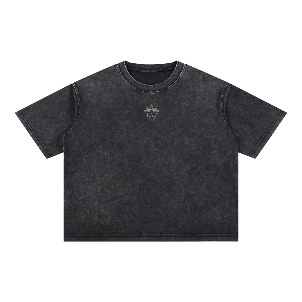 Free Indeed Oversized Tee — John 8:36 | Mineral Wash Heavyweight