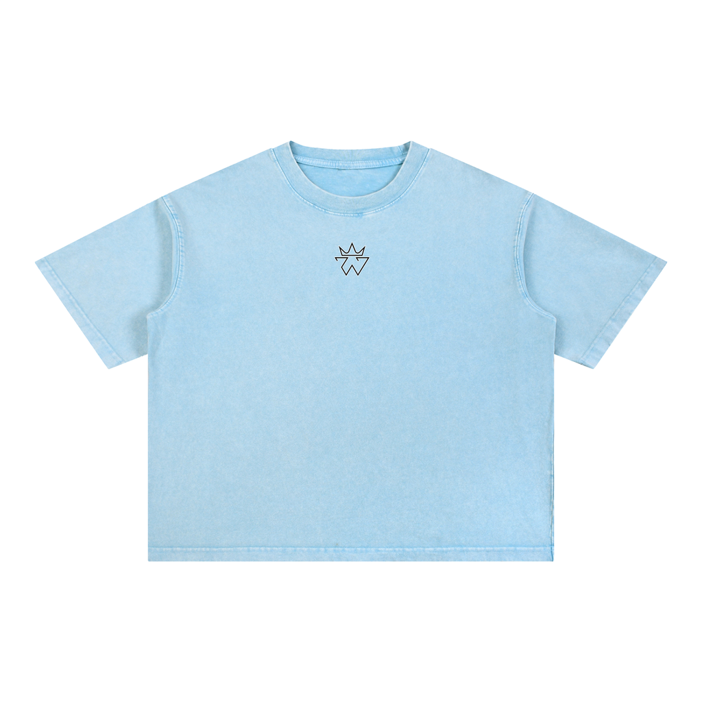 Free Indeed Oversized Tee — John 8:36 | Mineral Wash Heavyweight