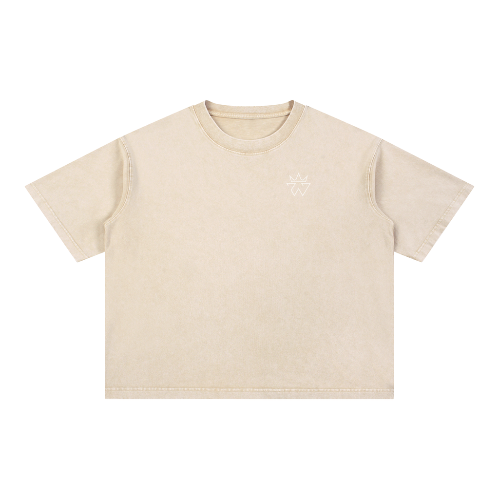 Lion and the Lamb Oversized Tee — Revelation 5:5-6 | Mineral Wash Heavyweight