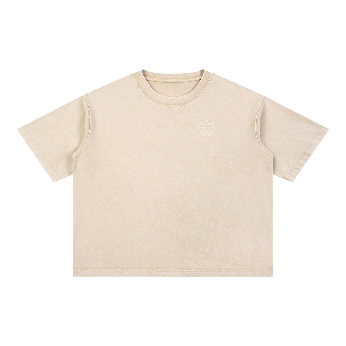 Lion and the Lamb Oversized Tee — Revelation 5:5-6 | Mineral Wash Heavyweight