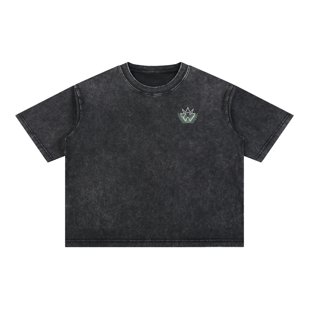Hosanna Oversized Tee — Palms and Praise | Mineral Wash Heavyweight