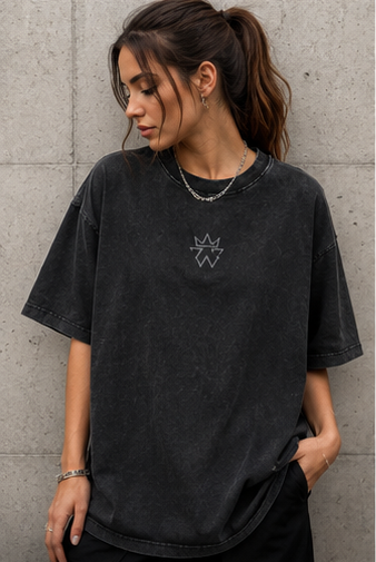 God Can't Lie Oversized Tee — Hebrews 6:18 | Mineral Wash Heavyweight