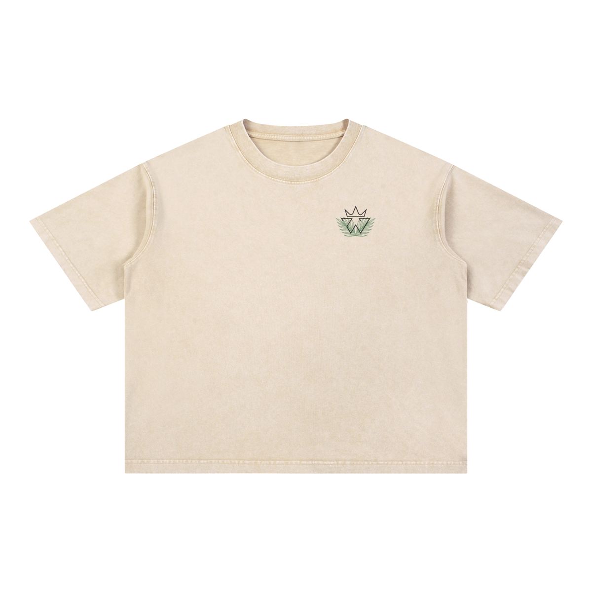 Hosanna Oversized Tee — Palms and Praise | Mineral Wash Heavyweight