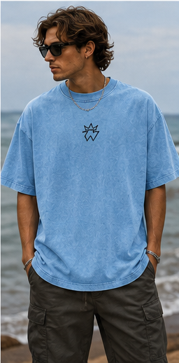 God Can't Lie Oversized Tee — Hebrews 6:18 | Mineral Wash Heavyweight