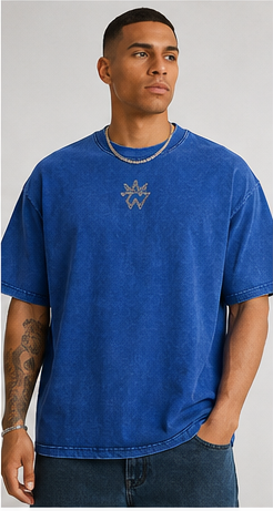 Free Indeed Oversized Tee — John 8:36 | Mineral Wash Heavyweight