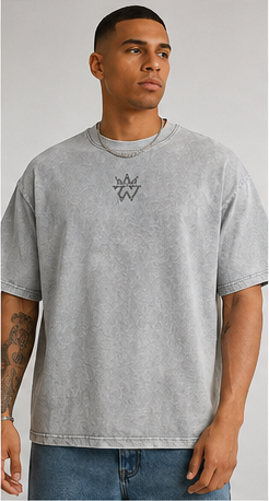 Free Indeed Oversized Tee — John 8:36 | Mineral Wash Heavyweight