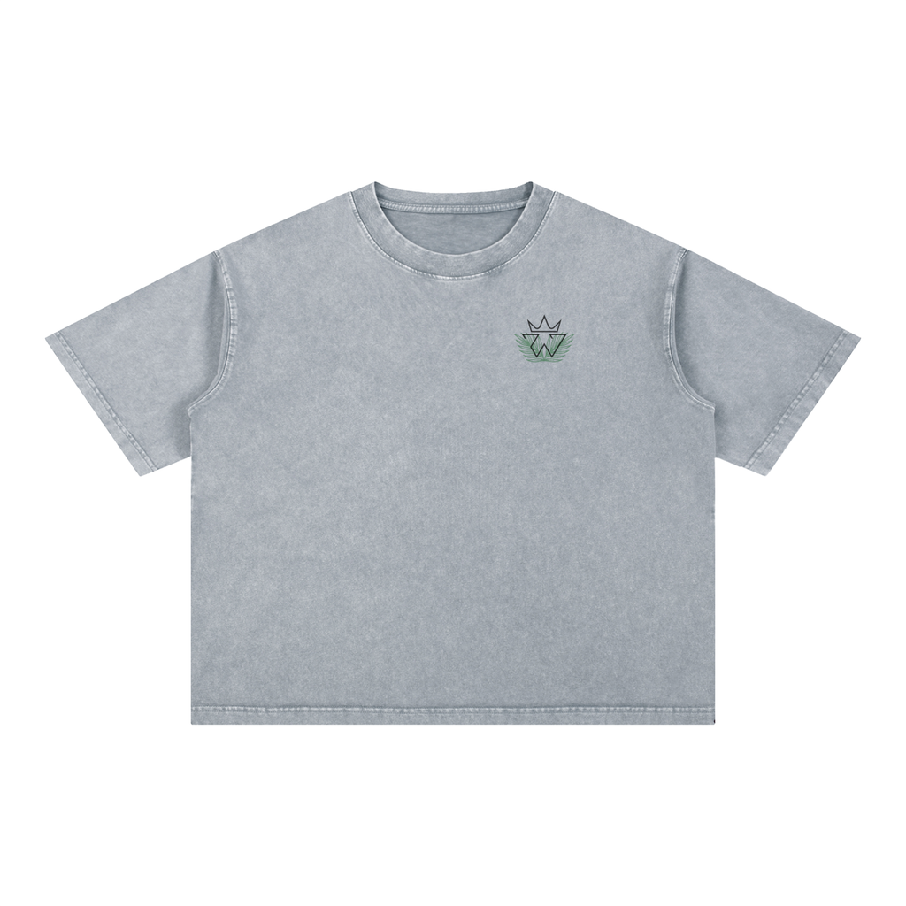 Hosanna Oversized Tee — Palms and Praise | Mineral Wash Heavyweight